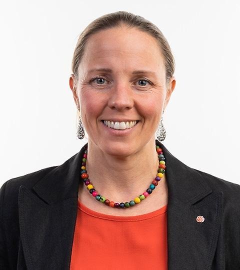 Johanna Beijer (S) är oppositionsråd. Foto: Sölvesborgs kommun.